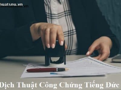 Dịch Thuật Tiếng Đức Tại Thái Nguyên